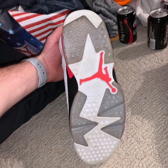 Jordan VI Retro Infared White 11.5